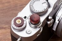 Thích hợp cho nút chụp máy ảnh Fuji XPRO3 X100V XT3 4 XT50XE4 Zf Nút lõm bằng gỗ