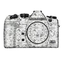 Thích hợp cho Olympus E-M1 _ Mark _ III Phim bảo vệ cơ thể Giấy dán phim đổi màu
