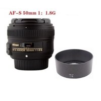 Thích hợp cho Ống kính lấy nét cố định Nikon 50mm f / 1.8G / 50mm f / 1.4G Phụ kiện ống kính HB-47 Lens Hood