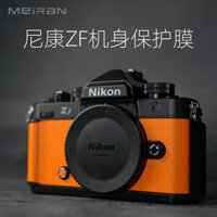 Thích hợp cho phim Nikon ZF, Phim bảo vệ thân máy ảnh Nikon, Nhãn dán bảo vệ toàn diện ZF, Vỏ bảo vệ máy ảnh Kết cấu da DIY, Da đổi màu máy ảnh 3M