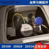 Thích hợp cho phụ kiện bồn cầu báo chí bên huy chương vàng 2018AB2082#2031#排进水阀进出水器GOLD
