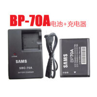Thích hợp cho phụ kiện máy ảnh Samsung ST90 ST95 ST6500 ST100 ST700 Pin BP70A + Bộ sạc