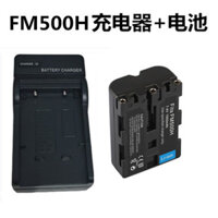 Thích hợp cho pin máy ảnh Sony NP-FM500H A58 A77 A99 A100 A200 A350 Sạc