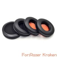 Thích hợp cho Razer Kraken Razer Kraken Bắc Hải Quái Vật Thay Thế Tai Nghe Bao Tai Nghe Trò Chơi Chơi Chơi Game Bao Da Gà-Eating Dụng Cụ Tiện Dụng Thế Hệ Đa Năng Phong Cách Tròn Đệm Tai Một Cặp Gói