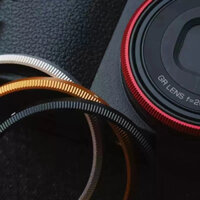 Thích hợp cho Ricoh GR3 GR3X HDF Ống Kính Vòng Trang Trí Màu Kim Loại Phụ Kiện Máy Ảnh Ricoh