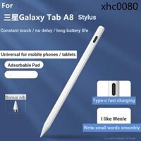 Thích hợp cho Samsung Galaxy Tab A8 Stylus Stylus 10.5 inch Máy tính bảng Bút điện dung SM-X200 / X205 Tranh màn hình cảm ứng Viết Đa năng Đầu mỏng Android Phong cách hoạt động