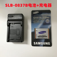 Thích hợp cho Samsung L201 L301 NV8 NV10 NV15 L83T L70 Camera SLB-0837B Pin + Sạc