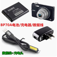 Thích hợp cho Samsung ST60 ST65 ST70 ST80 ES65 ES75 Camera BP70A Cáp dữ liệu + Pin