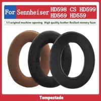 Thích hợp cho Sennheiser HD598 CS HD599 HD569 HD559 Vỏ tai nghe Vỏ xốp Vỏ bọc Flannel Earmuffs Vỏ bảo vệ tai nghe
