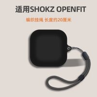 Thích hợp cho Shokz Shaoyin Vòng thoải mái Móc tai OpenFit Vỏ bảo vệ tai nghe t910 Vòng thoải mái Vỏ bảo vệ tai nghe Bluetooth không dây thực sự Shaoyin OpenFit Silicone Vỏ mềm chống sốc