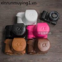 Thích hợp cho Sony a5100 a6000 a6400 A5000 a6300L Bao da NEX5T 5R Túi đựng máy ảnh không gương lật