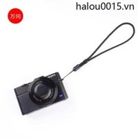 Thích hợp cho Sony Black Card RX100 GR2 GR3x G7X ZV1 ZV-E10 Dây đeo cổ tay máy ảnh Dây chống trượt