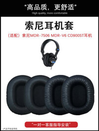 Thích Hợp Cho Sony Sony MDR-7506 Vỏ Tai Nghe MDR-V6 CD900ST Ear Cup Thay Thế Vỏ Xốp Gắn Đầu