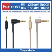 Thích hợp cho SONY WH CH700N H900N MDR 100ABN XB950 Cáp tai nghe Cáp âm thanh Cáp thay thế tai nghe