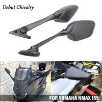 Thích hợp cho sửa đổi xe máy YAMAHA NMAX 155 R3 XMAX, gương chiếu hậu di chuyển phía trước, phản quang thanh dài