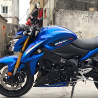 Thích Hợp Cho Suzuki GSX-S1000 2015-2018 Miếng Dán Xương Cá Bình Nhiên Liệu Bên Miếng Dán Bên Miếng Dán Bảo Vệ Miếng Dán Chống Trơn Trượt