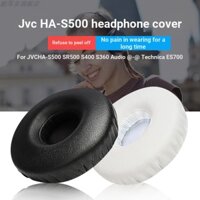 Thích hợp cho tai nghe Audio-Technica ES700 Vỏ tai nghe JVC HA-S500 Vỏ tai nghe SR500 Earmuff S400 Đệm tai S360 Vỏ xốp Earmuff Vỏ bảo vệ Tai nghe thay thế Sửa chữa các bộ phận thay thế