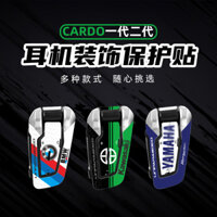 Thích Hợp Cho Thẻ CARDO Thế Hệ Hơn 2 EDGE Tai Nghe Vỏ Miếng Dán Chống Nước Decal Phụ Kiện Hướng Dẫn Không Khí Rãnh Vòng Hoa