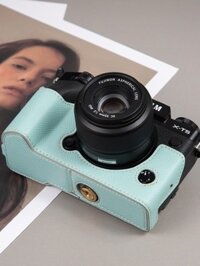 Thích hợp cho túi đựng máy ảnh Fuji XT5 Vỏ bảo vệ XT4 Vỏ da XE4 XT200 Túi đựng máy ảnh không gương lật XT3 XT2 Vỏ