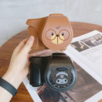 Thích hợp cho Túi đựng máy ảnh Sony NEX5T Vỏ da bảo vệ 5N Di động chéo 5R Hoạt hình dễ thương Kỹ thuật số 16-50mm