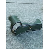 Thích hợp cho túi đựng máy ảnh Canon M50 Mirrorless M6II thế hệ thứ hai M6M200100 Ốp lưng nửa da Base G7X3 G7X2