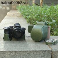 Thích hợp cho túi đựng máy ảnh Nikon Z50 Micro Single ZFC Vỏ da chuyên dụng 16-50mm / 28mm Vỏ hoạt hình dễ thương trọn gói