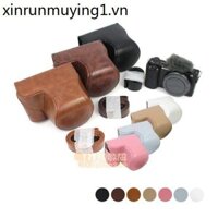 Thích hợp cho Túi đựng máy ảnh Sony sonyZV-E10 zve10 Bao da Micro Đơn Chụp ảnh Bảo vệ Túi đeo vai