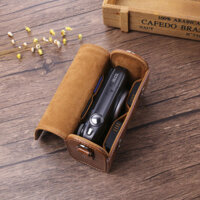 Thích hợp cho Túi đựng máy ảnh Sony ZV1II F ZV1 Thẻ đen RX100m7m6 Bao da Canon G7X3 / 2G9X2GR3 / 2