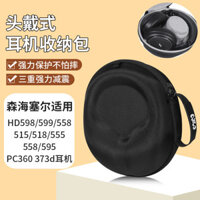 Thích hợp cho Túi đựng tai nghe Sennheiser HD598 Tai nghe HD599 HD558 515 518 555 558 595 PC360 PC373d Túi lưu trữ Bảo vệ nén Vỏ cứng