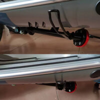 Thích Hợp Cho Vespa gts GTV 300 HPE 2009-2024 Sửa Đổi Bên Hỗ Trợ Ghế Cực Lớn Xe Máy Giá Đỡ Chân Miếng Lót Mở Rộng