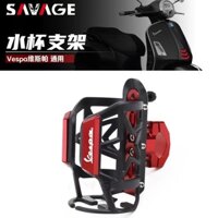 Thích hợp cho Vespa Vespa GTS300 Spring Sprint 150 Giá đỡ cốc nước cản sửa đổi Giá đỡ chai nước