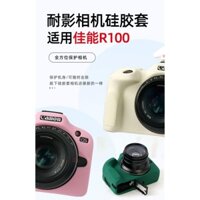 Thích hợp cho vỏ bảo vệ Canon EOS R50 / r100 Micro-single R50 / r100 Vỏ máy ảnh Vỏ silicon chống va chạm Túi mềm Vỏ máy ảnh chống trầy xước di động Vỏ bọc gần