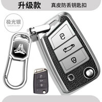 Thích hợp cho vỏ bảo vệ chìa khóa Volkswagen, Lavida, Magotan, Sagitar, Jetta, Tuyue, Túi chìa khóa Passat, Santana, Lingdu, Bora vỏ bảo vệ toàn diện
