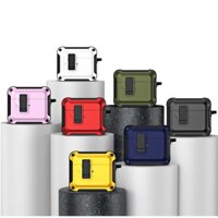 Thích hợp cho vỏ bảo vệ tai nghe Apple AirPods 4 Vỏ bảo vệ khóa công tắc hai trong một