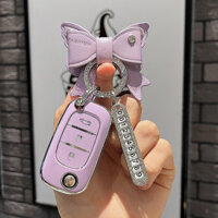 Thích hợp cho vỏ chìa khóa thông minh Mercedes-Benz, vỏ bảo vệ có thể gập lại cho xe Mercedes Smart Fortwo và Forfour