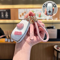 Thích hợp cho vỏ chìa khóa Mercedes-Benz E300L C260L xe A200L vỏ GLC vỏ GLA/GLB nữ E260/C180L