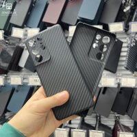 Thích hợp cho vỏ điện thoại Samsung S21 Ultra carbon fiber Plus Vỏ bảo vệ Kevlar có lỗ chính xác