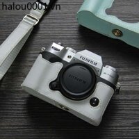 Thích hợp cho Vỏ máy ảnh Fuji XT50 xt30ii / xt20 Half Case Base X100VIx100v Vỏ da Twill xt5