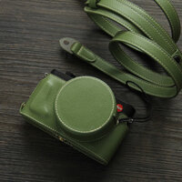 Thích hợp cho vỏ máy ảnh Leica dlux8 D-LUX8 Vỏ da bảo vệ nửa vỏ bọc ống kính đế da Phụ kiện Leica