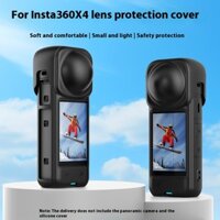 Thích hợp cho vỏ ống kính insta360 X4 Vỏ bảo vệ silicon Ống kính Phụ kiện chống bụi