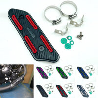 Thích hợp cho xe địa hình Golden Gila Grey Vỏ bảo vệ ống xả xe máy Vỏ bảo vệ chống bỏng nhiệt