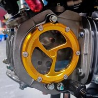 Thích Hợp Cho Xe HONDA Cross Cub CC110 Xe Máy Trong Suốt Có Thể Nhìn Thấy Đĩa Ly Hợp Chống Rò Rỉ Động Cơ Dầu Bên Chuỗi Thời Gian