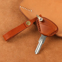 Thích hợp cho xe máy aprilia RS50 Vỏ chìa khóa da thật aprilia GPR150 Khóa xe máy cổ điển