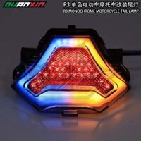 Thích Hợp Cho Xe Yamaha R3 Bê Miracle Niu Retro 009 Sâu Xa Xe Điện Phía Sau Đuôi Đèn Phanh Đèn LED Bật Tín Hiệu