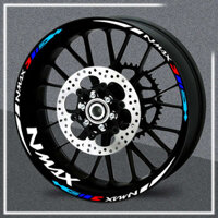 Thích hợp cho Yamaha Phong Cách Mới NMAX155 Bánh Xe Miếng Dán Vành Bánh Xe Miếng Dán Sửa Đổi Xe Tay Ga Xe Máy Decal Phản Quang