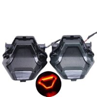 Thích hợp cho Yamaha R3 R25 Y15ZR Xe Máy Sửa Đổi Đèn LED Phía Sau Đuôi Bật Tín Hiệu Phanh Lắp Ráp