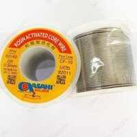 Thiếc Hàn - 60/40- Chì hàn Singapore 0.8mm 100g- 200g - 500g - Chì hàn bóng, đẹp, nhẹ lửa