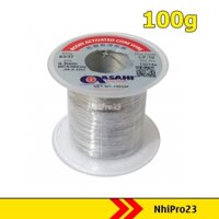 Thiếc hàn Asahi 0.8mm 100g loại bóng cao cấp