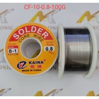 Thiếc hàn chất lượng cao CF-10 0,8MM 100G tỉ lệ thiếc 63/37 (Cuộn)