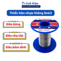Thiếc hàn nhựa thông sn63/37 cao cấp siêu bóng siêu nhẹ lửa mối hàn sáng Ilinhkien